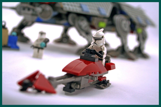 Lego Star Wars 4482 AT TE AT TE 2003
