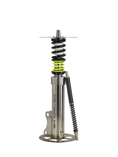 STATIC FINAL: BLACK | NEON LIME with METAL BASE