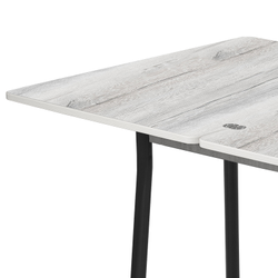 Дуэт 4 Стол 600*800 раскладной дуб канадский/черный муар 2.1