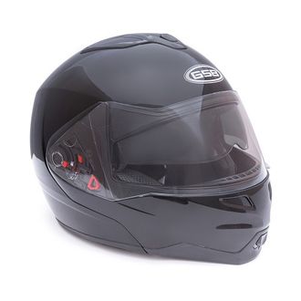 Купить Снегоходный шлем модуляр G-339 SNOW BLACK GLOSSY