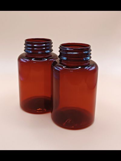 Банка ПЭТ 37/150мл, красная, арт. 2186