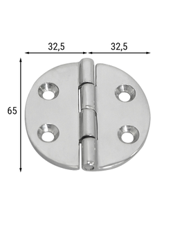 Петля неразъемная 65х65х4 мм