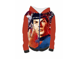 Толстовка на молнии с полной запечаткой Star Trek, Стартрек №19