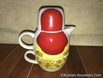 Чайный набор Sochi 2014 «Олимпийская Матрёшка» (200+380 мл)