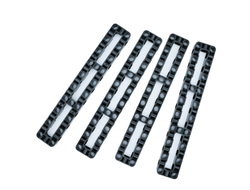 !АНАЛОГ! Technic, Liftarm, Modified Frame Thick 3 x 19 Open Center, Black (67491 / 6377025) / 4 шт.