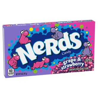 Nerds конфеты виноград/клубника 46 гр. (США)