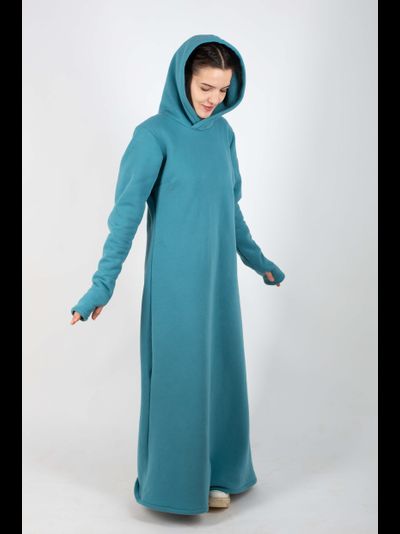 Платье спортивное с капюшоном "Прялка Времени"