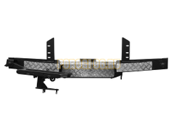 Задний силовой бампер серии Трофи на лифтованную УАЗ Буханка 2989, 3741, 3909, 2206, 3962, 3303, 39094 1965- (03.102.23)