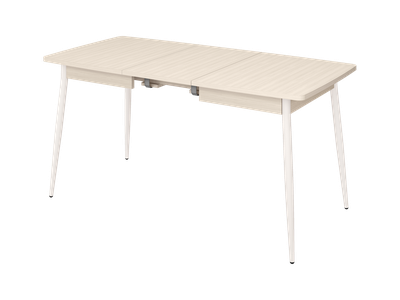 Обеденный стол Орфей 28.4 (01) Сосна Астрид-Белый