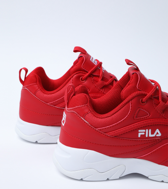 Кроссовки FILA RAY Красные женские (36-41)