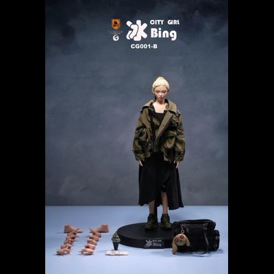 Городская девчонка Бин - Коллекционная фигурка 1/6 City Series NO.1 City girl Bing (CG001-B) - Mr.Z