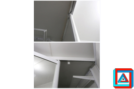 Стопор для распашной створки