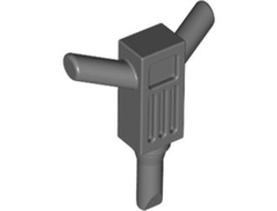 Minifigure, Utensil Tool Motor Hammer / Jackhammer, Dark Bluish Gray (30228 / 4211083 / 4261117)