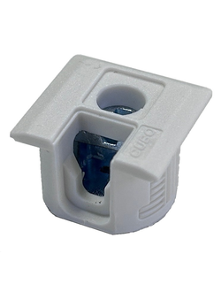 Эксцентрик  CUBO S6 Drop-on 16 мм, установка сверху (белый)