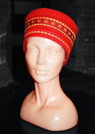 Повойник с ушками на платок