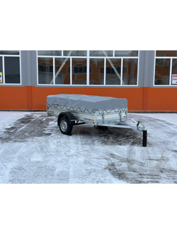Прицеп «Спутник Expert» (2540х1300х330) оцинкованная рама, без подрамника ХИТ ПРОДАЖ!!!