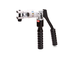 Пресс гидравлический ручной ПГРс-70АМ серия ПРОФИ для опрессовки неизолированных наконечников и гильз с клапаном АСД из алюминиевого сплава