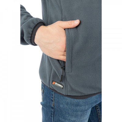 Толстовка флисовая Brodeks KS 211, хвойный