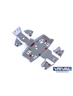 Защита ATV Rival 444.2110.1 для HONDA TRX 420/500 IRS 2015- (Алюминий) (1150*600*250)