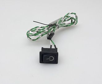 Кнопка + кабель для ПК с микропереключателем (комиссионный товар)