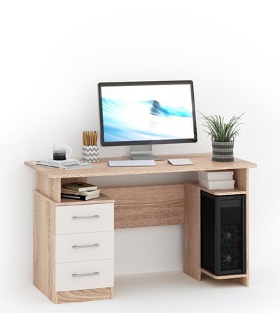 Компьютерный стол  ГАРВАРД 130 3ЯЩ