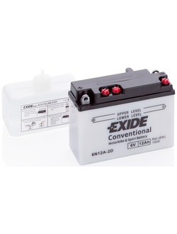 АККУМУЛЯТОР EXIDE Conventional 6N12A-2D L+ 12AH 100А (EN) 6V