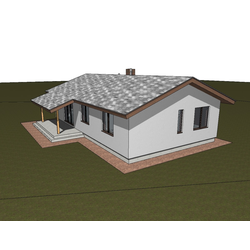 Одноэтажный дом с тремя спальнями 112м² (S10)