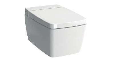 Подвесной унитаз 56 см с функциями VitrAflush и VitrAfresh безободковый, с емкостью для чистящей жидкости, 7672B003-1686