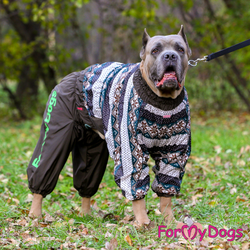 Комбинезон для крупной собаки Хаки