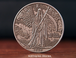 The Walking Reaper Silver Finish Coin