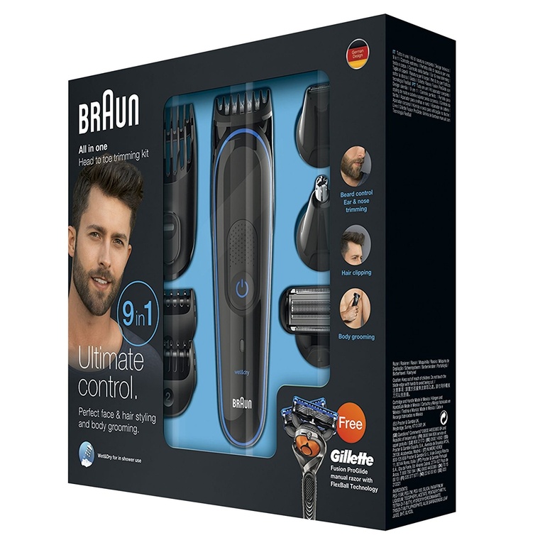 Триммер гигиенический BRAUN ULTIMATE CONTROL 9 IN 1.