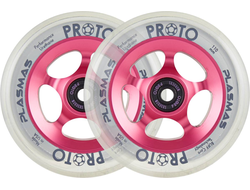 Купить колёса Proto Plasma Pro (розовые) для трюковых самокатов в Иркутске