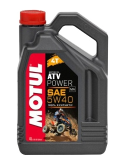Масло для квадроцикла Motul ATV Power 5W40 4T (Синтетика) - 4Л (105898)