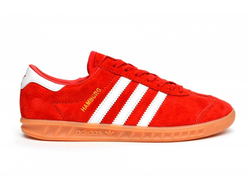 Adidas Hamburg Suede красные (36-45) Арт.006МF