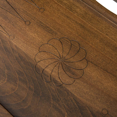 Нарды резные "Охота на медведя" от мастера Карена Халеяна