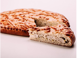 Пирог с курицей и картофелем