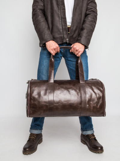 Кожаный портплед / дорожная сумка Torino Premium 
brown (арт. 4037-52)