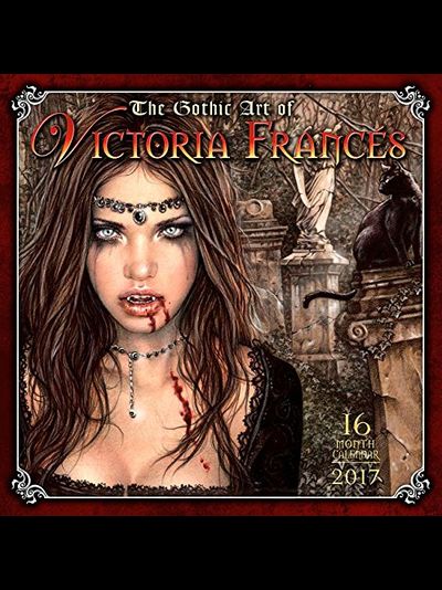 Victoria Frances Official Календарь 2017 ИНОСТРАННЫЕ ПЕРЕКИДНЫЕ КАЛЕНДАРИ 2017, Victoria Frances Off