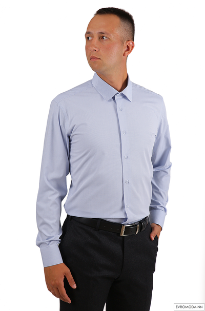 Рубашка мужская Оскар-time Non Iron Slim 2048S