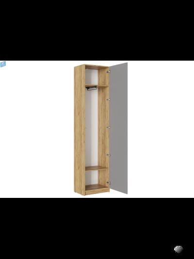 БОСТОН Шкаф ШК-003 ЛДСП Дуб крафт золотой/ЛДСП Серый шифер