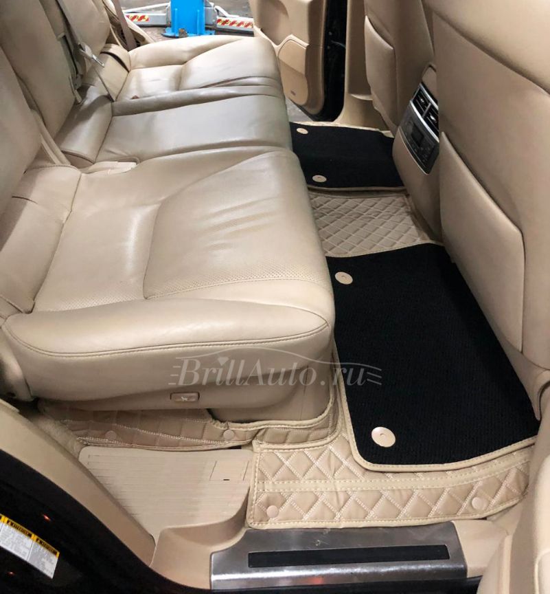 3D коврики из эко кожи для Lexus LX570, LX450D