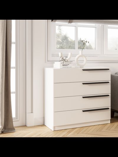 Айрон КМ-02 комод Белый