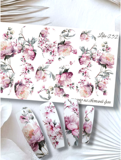 Слайдер-дизайн для ногтей LIKE-232