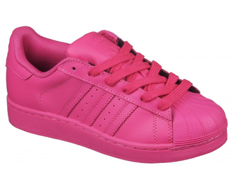 Adidas SuperStar Розовые, кожа (36-40) Арт. N004F