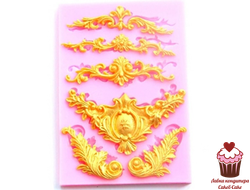 Молд силиконовый Вензель