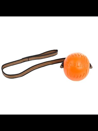 Doglike Мяч С ЛЕНТОЙ большой (Оранжевый)