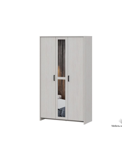 МСП 1 Шкаф трёхстворчатый Ясень Анкор светлый