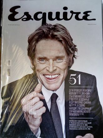 Журнал Esquire (Эсквайр) № 51 январь 2010 год