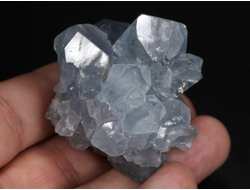 Целестин голубой, друза кристаллов, Мадагаскар (44*51*45 мм, 128 г) №36267