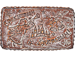 Тульский пряник "С Рождеством" 800 гр.